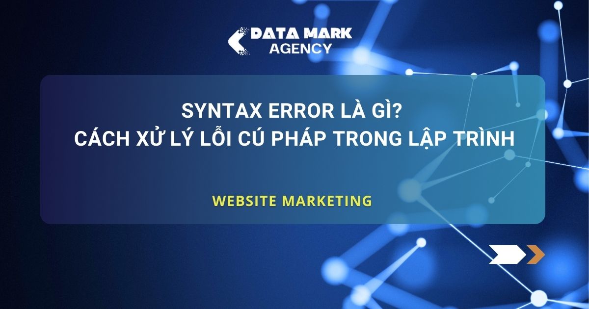 Syntax Error Là Gì